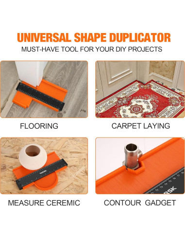 Calibrador de Contorno VARSK 5+10 cm con Bloqueo