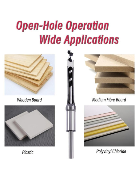 Broca cuadrada 6.4 mm Skweawert para carpintería