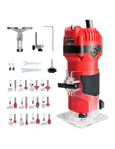 Router 800W LiunxDromic Inmersión 12 Brocas 31000 RPM