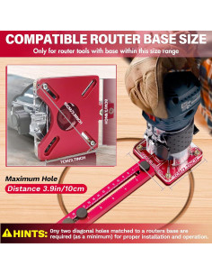 Soporte de Fresado 4 en 1 Sigerio - Aluminio Ajustable 2