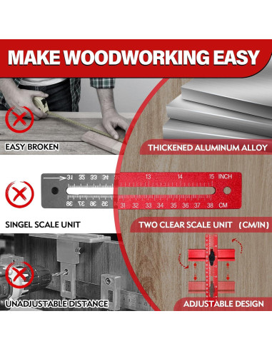 Soporte de Fresado 4 en 1 Sigerio - Aluminio Ajustable