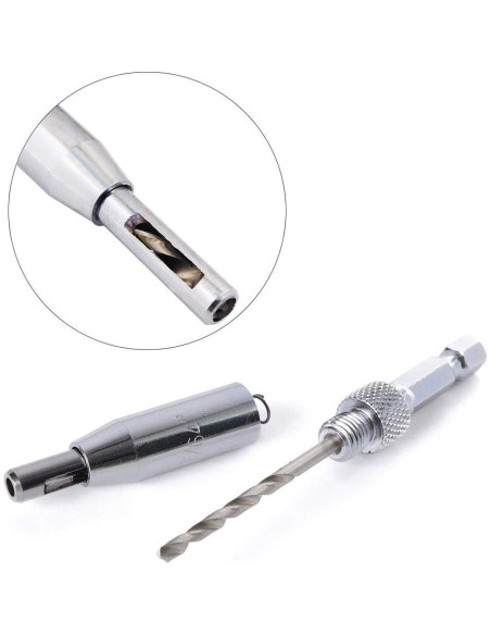 Juego de 4 Brocas HSS Eyech para Bisagras 1,98 a 4,36 mm