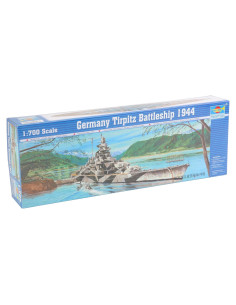 Kit de Modelo Acorazado Tirpitz 1943 Trumpeter 1:700