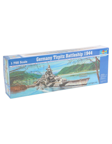 Kit de Modelo Acorazado Tirpitz 1943 Trumpeter 1:700