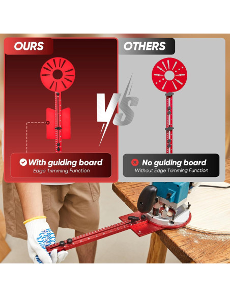 Soporte de Fresado de Router 4 en 1 Saker - Aluminio Versátil