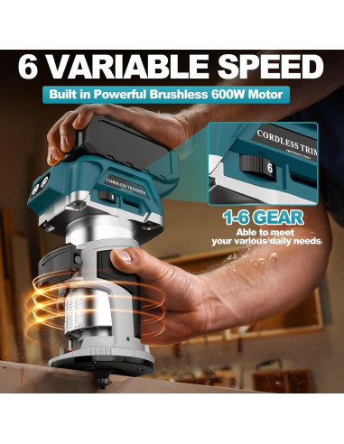 Router Inalámbrico TwoWin 800W 6 Velocidades 1.93kg