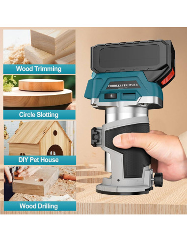 Router Inalámbrico TwoWin 800W 6 Velocidades 1.93kg