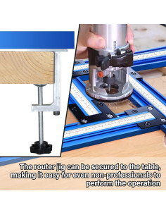 Plantilla y Jig de Router Ajustable Onylraep 65x65cm Aluminio 2