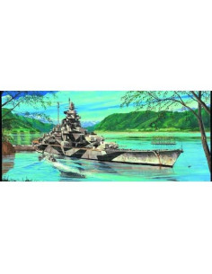 Kit de Modelo Acorazado Tirpitz 1943 Trumpeter 1:700 2