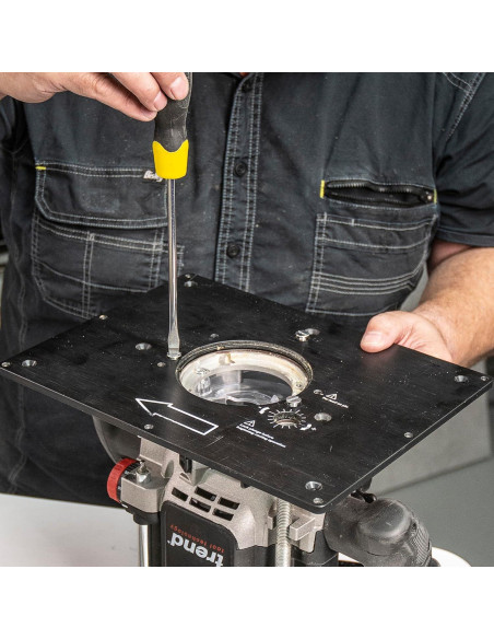 Mesa de Router Portátil Trend CRT/MK3 120V con Valla Ajustable