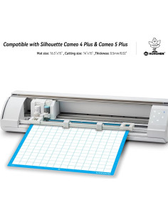 Alfombrillas de Corte Hohohen 3 Pack 35.56x38.1 cm para Cameo Plus 2