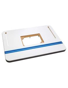 Mesa de Router Rockler HPL 61 cm con Nivelación y Accesorios