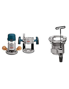 Router de Madera BOSCH 1617EVSPK con Base RA1165 Ajustable