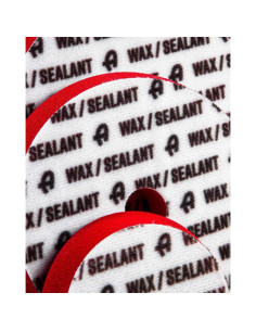 Almohadilla de Pulido Adam's 6.5" Roja - Espuma Ultra Suave 2