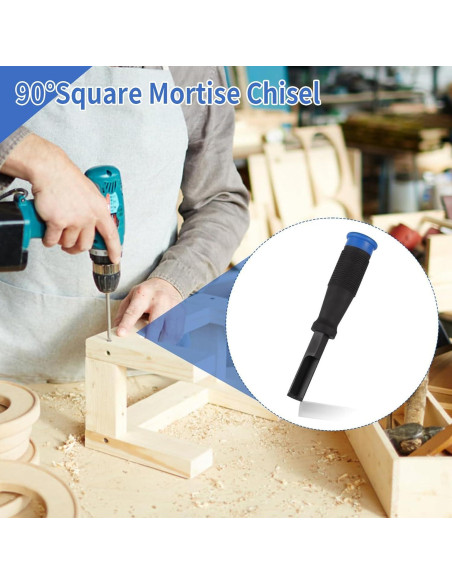 Cincel de Esquina Newbounce 8mm y 12mm para Carpintería