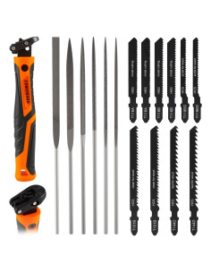 Juego de Sierra Manual y Lima COMOWARE 17 Piezas