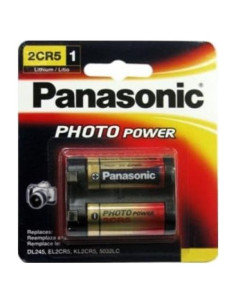 Batería de Litio Panasonic 2CR5 6V para Cámaras