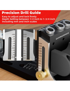 Kit de plantilla de agujero de bolsillo GOINGMAKE 3 agujeros 2