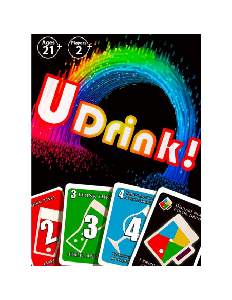 Juego de cartas para beber UDRINK! - Diversión para adultos 2024