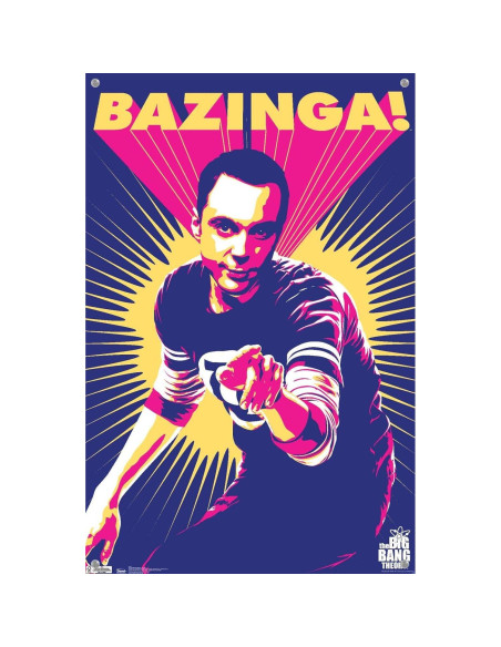 Póster de Sheldon Big Bang - Trends International 56.8x37.4cm