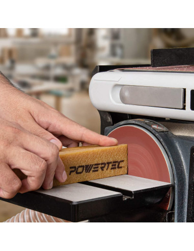 POWERTEC Barra de Limpieza Abrasiva 21x3.8 cm - Herramientas