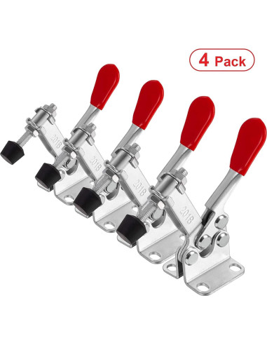 Clamp de Sujeción Accessbuy 100KG 4 Piezas Antideslizante