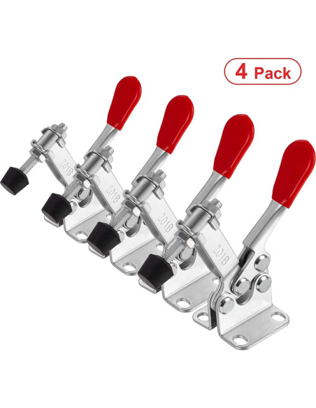 Clamp de Sujeción Accessbuy 100KG 4 Piezas Antideslizante