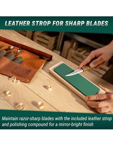 Kit de Tallado en Madera BeaverCraft S18X - 8 Cuchillos