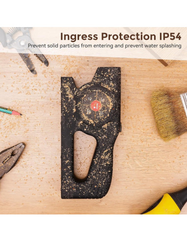 Cinta Métrica Digital LUNYEE 16ft y Láser 120m Recargable