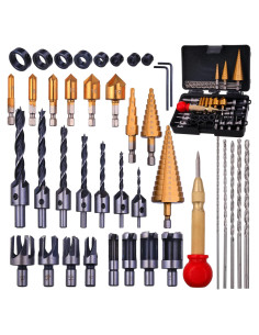 Kit de Herramientas de Perforación Rocaris 39 Piezas