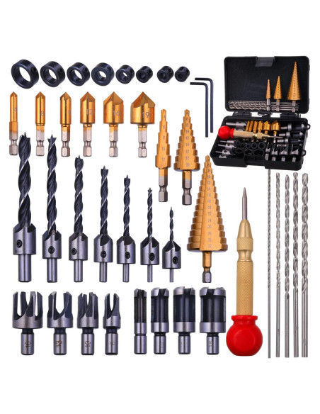 Kit de Herramientas de Perforación Rocaris 39 Piezas