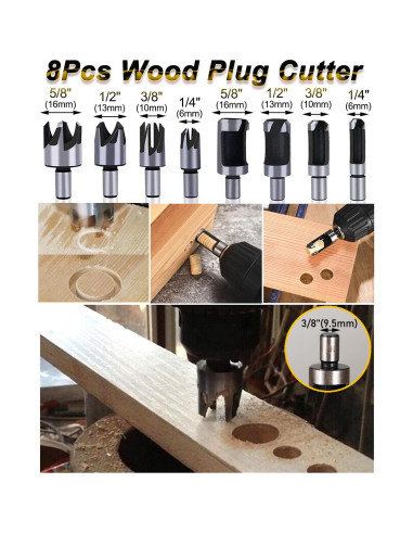 Kit de Herramientas de Perforación Rocaris 39 Piezas