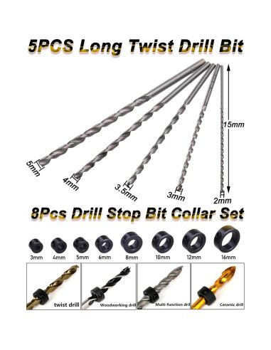 Kit de Herramientas de Perforación Rocaris 39 Piezas