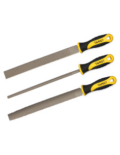 Juego de limas de madera TARIST 3 piezas para afilar