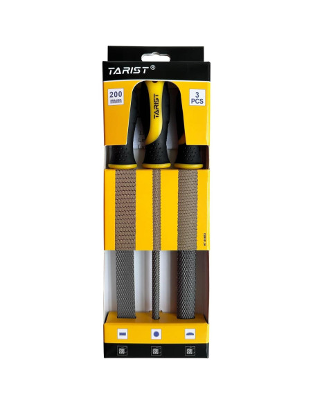 Juego de limas de madera TARIST 3 piezas para afilar