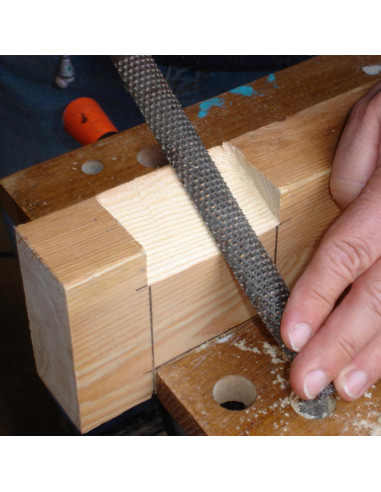 Juego de limas de madera TARIST 3 piezas para afilar