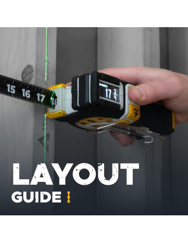 Cinta Métrica Digital REEKON T1 - Precisión y Láser Verde