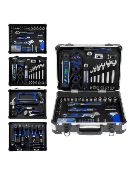 Kit de Herramientas Prostormer 259 Piezas con Caja de Aluminio