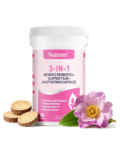 Probioticos Vaginales 3 en 1 Natener - 60 Cápsulas 600mg