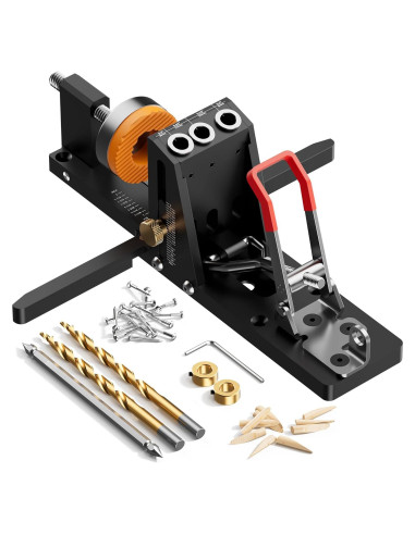 Plantilla de Agujeros de Pocket DOVICK con Brocas y Tope