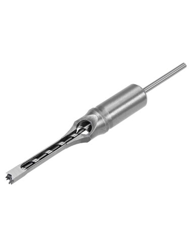 Broca Cuadrada uxcell 6.35mm Acero Alto Carbono 160mm