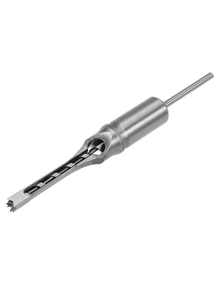 Broca Cuadrada uxcell 6.35mm Acero Alto Carbono 160mm