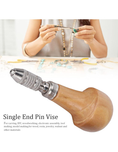 Juego de 3 Pinzas Pssopp para Joyería con Mango Ergonómico