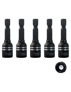 Juego de 5 Destornilladores de Tuerca XFH 8 mm Magnético