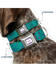 Collar de Perro Buckle-Down Sulley Disney 11-17 cm Azul 2