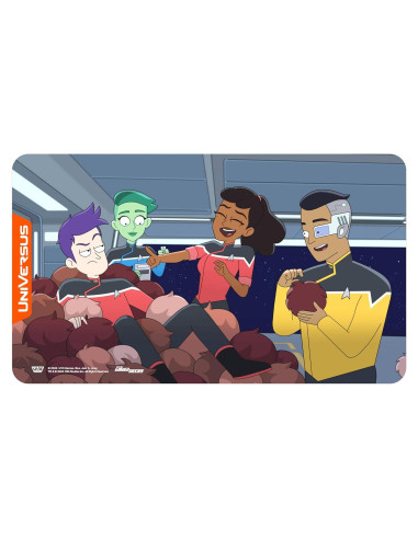 Tapete de Juego Star Trek Lower Decks Tribbles UVS Games 61x36cm