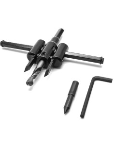 Cortador de Agujeros Ajustable Aracombie 30mm a 120mm 2
