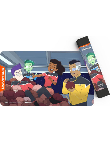Tapete de Juego Star Trek Lower Decks Tribbles UVS Games 61x36cm