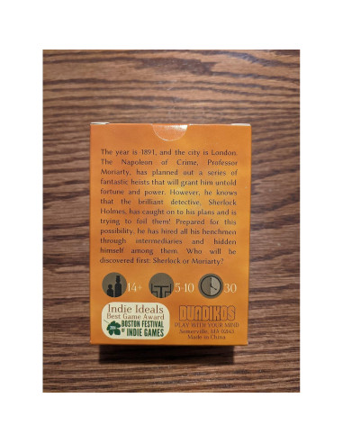 Juego de mesa Maquinaciones de Moriarty - Duadikos