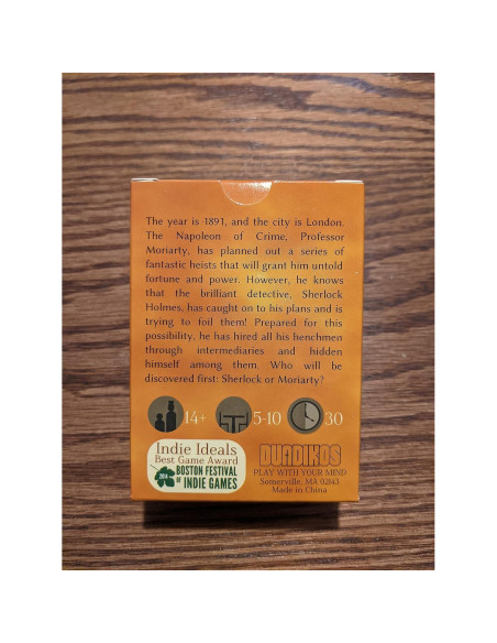 Juego de mesa Maquinaciones de Moriarty - Duadikos Juego de mesa Maquinaciones de Moriarty - Duadikos